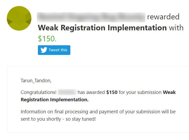 A vulnerability that even I did not think could exist.

Registration features can be different when it comes to normal signup and signup done through OAuth. It was an interesting find indeed! 

#Bugcrowd #bugbountytips #bugbountytip #ItTakesACrowd #BugBounty #CyberSecurity