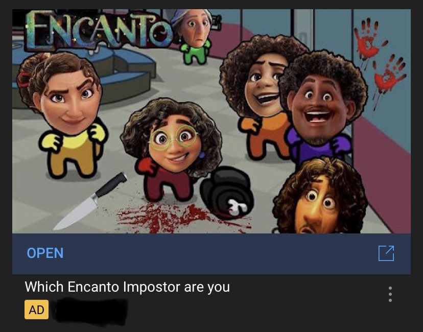 MiniTwon's tweet photo. Which Encanto Impostor are you????? 😱😱😱🥰🥰🔥🔥🔥🔥✨✨ https://t.co/1nH9PxeLkV