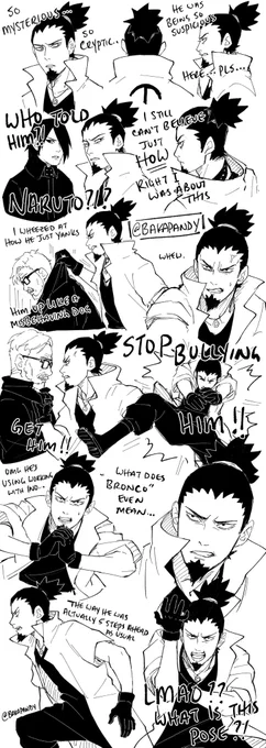 No context Manga redraws but it's only Shikamaru parts and my stupid commentary
#BORUTO 
#NARUTO
#borutochapter68 