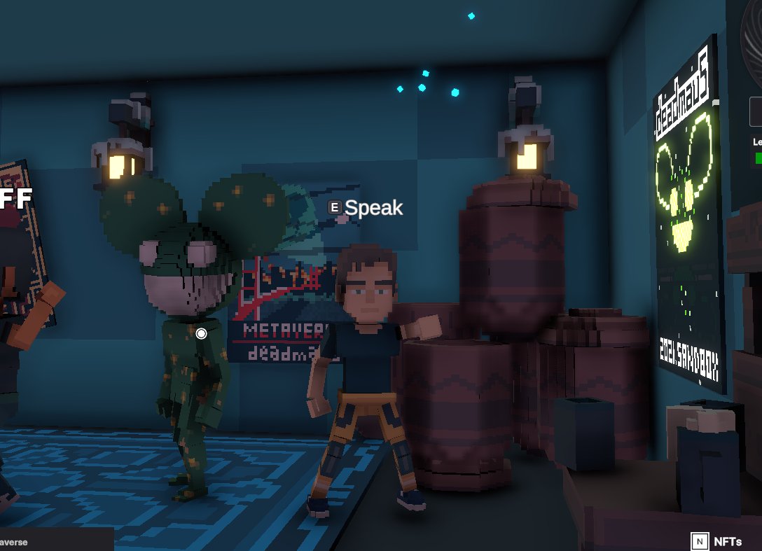 JcMiniman's tweet photo. @TheSandboxGame @deadmau5 I just participated in the daily #SandboxAlphaS2Contest for a chance to earn up to 1,000 $SAND! Starting March 17 - Selfie with Deadmau5. Check out my screenshot below!
👇 #SandboxAlphaS2 https://t.co/fbO1DTufB5
