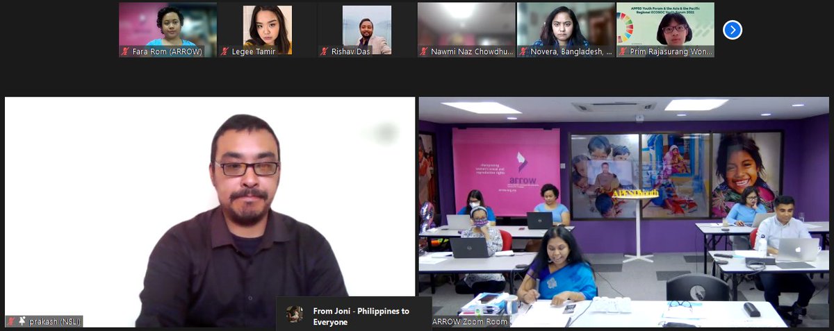 #APFSDYouth2022 & #ECOSOCYouthAP2022 is commencing today!

If you are interested to listen in to great discussion on #SDGs in the Asia-Pacific region, please watch the Facebook Live through this link 👇
fb.watch/bR3XwBRlH_/
