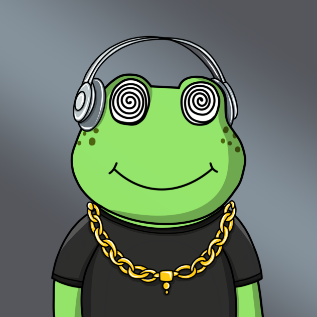 SolanaFrogArmy's tweet photo. ARE YOU READY FOR THE WEEKEND? 🎉

DJ Froggie stopping by to remind you to drink lots of water and have lots of fun this weekend!

Join our discord to see our next sneak-peaks first hand 👀

#SolanaNFTs $SOL #Solana #NFTCommunity #nonfungibletoken #NFTs #NFTSTAKING #Staking https://t.co/wYyngVrqfo