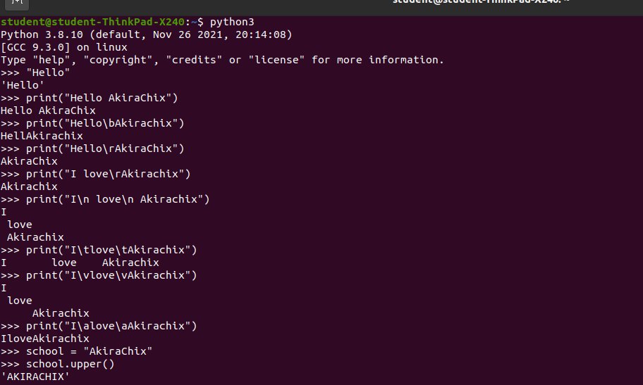 WhitneyWanjira's tweet image. Today I learnt about the escaping strings method in python. #100DaysOfCode #codeHive2022 #day4ofcode