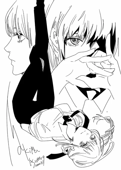 マキマらくがき
#チェンソーマン
#chainsawman 