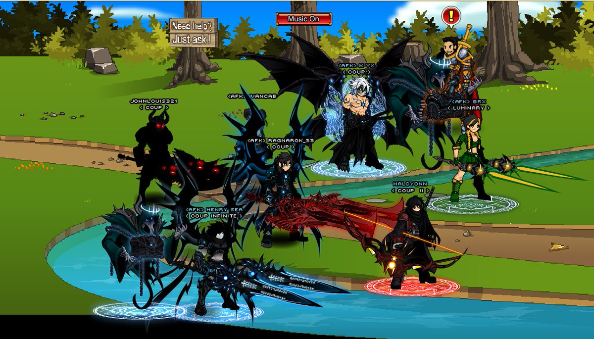 coupunity's tweet image. Coup members chillin