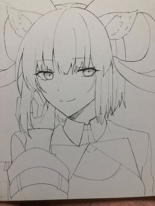 久々にアナログチャレンジ
すでに失敗したけど塗りでも失敗しそう 