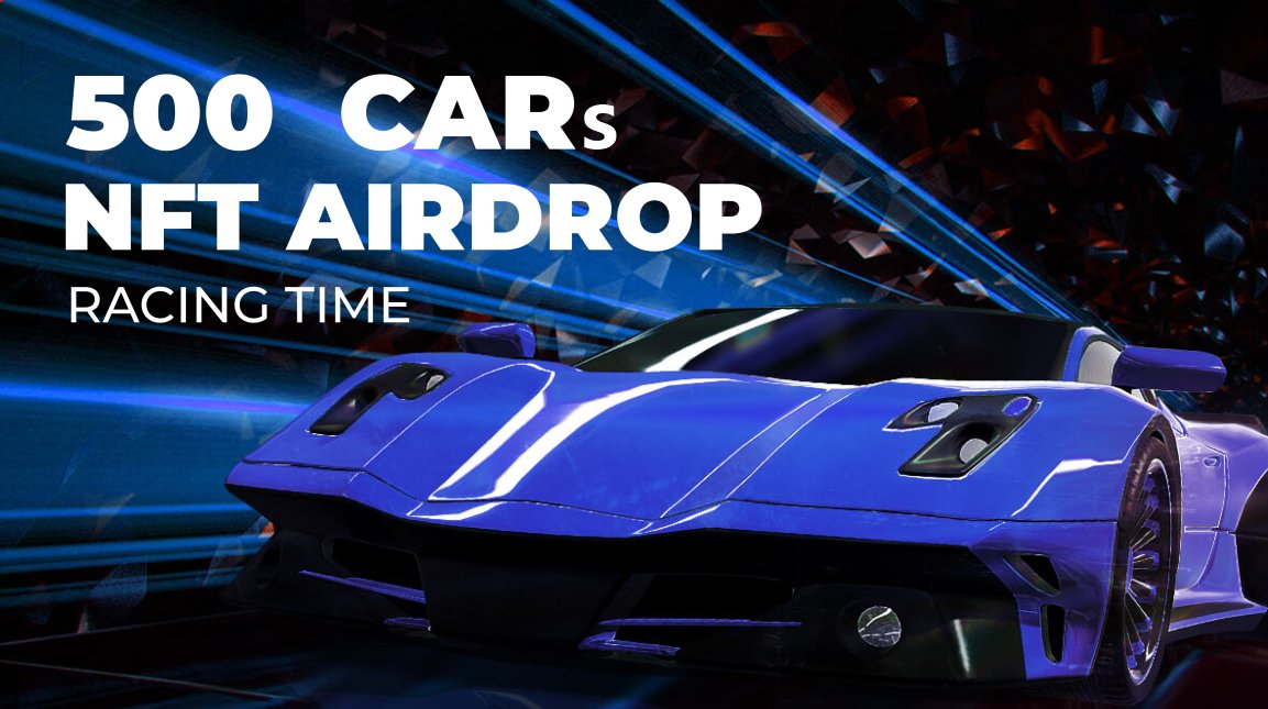 utopogame's tweet photo. (1/2)🎁#Airdrops101 -1

🔥@RacingTime_now,  the next-generation AAA racing game, will airdrop 500 #NFTs to @utopogame's followers.

💰Each #NFT will have a Utopo's logo and is worth around $19.90.

⏳03/19 1:00 (UTC)-03/23/2022 15:59(UTC) https://t.co/m6LEC2h7iW