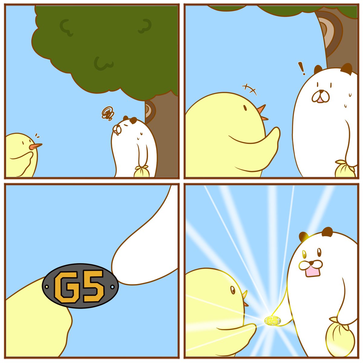 곰 파이브 tweet media