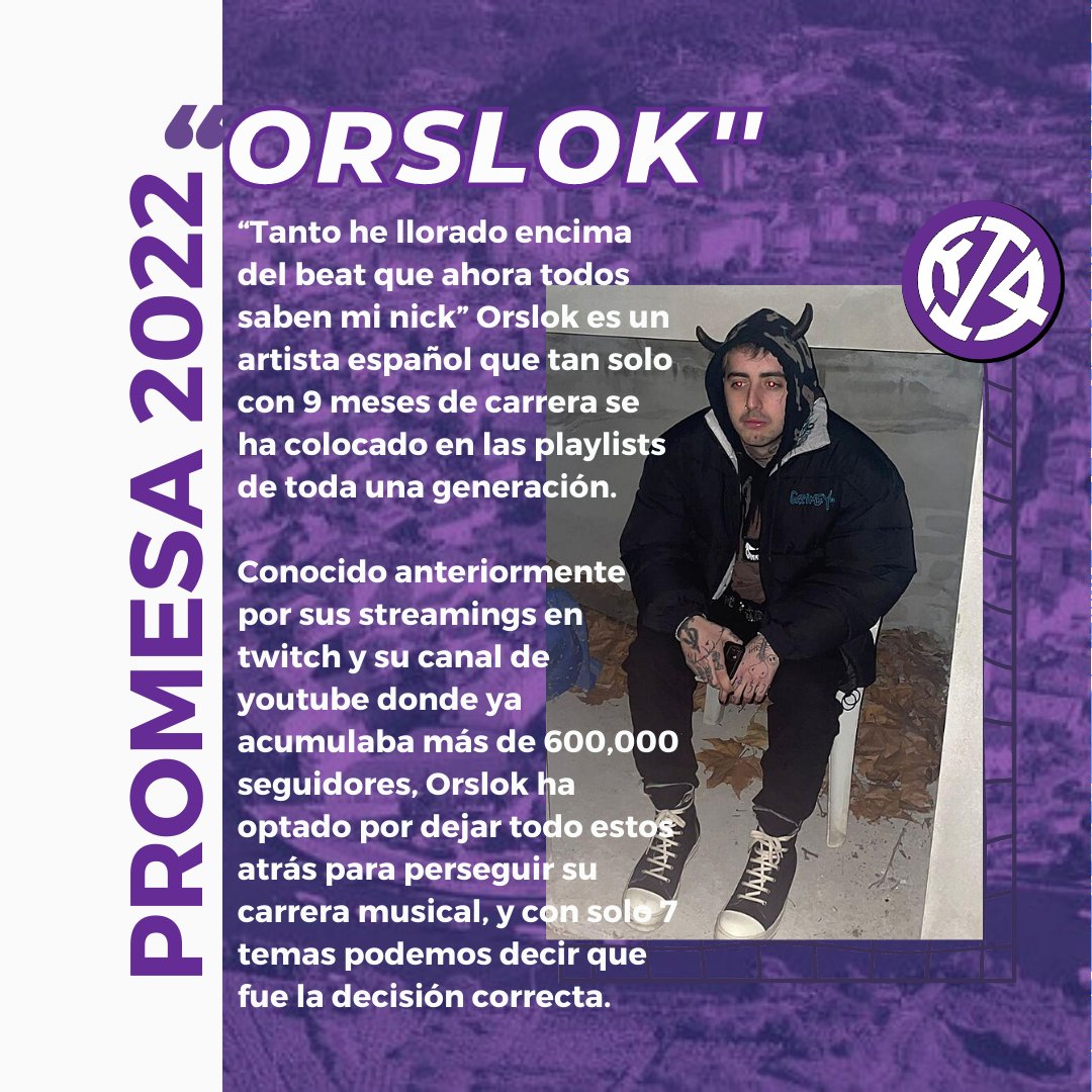ProyectoKatorce's tweet photo. “¿Quién es?'' continua!
Para esta edición, traemos al gran artista @orslok  . Artista que cabe perfectamente en la casilla de ¨influencer¨ debido a la gran repercusión que lleva en todo lo que realiza, a pesar de que le cueste aceptarlo.
Proyecto Katorce💜 https://t.co/V7kxoGg22I