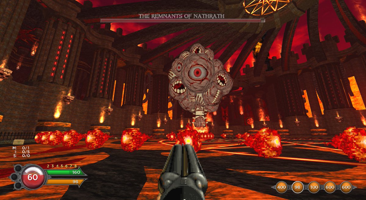 ben_mansell's tweet photo. RC2 for Elementalism is out now! Squashed a whole bunch of little bugs, added some nice QOL features, and even got a performance boost in there to boot. Grab it over at ModDB now! https://t.co/rqmJ8hfyix #doom #gzdoom #fps #elementalism https://t.co/lldHKIBadR