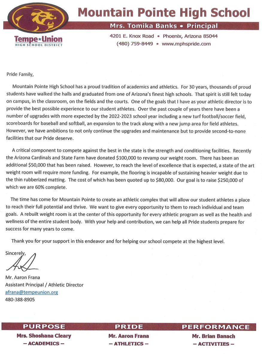 Your support is key to helping the community and our students! #ItTakesAVillage #Community #ROLLPR1DE