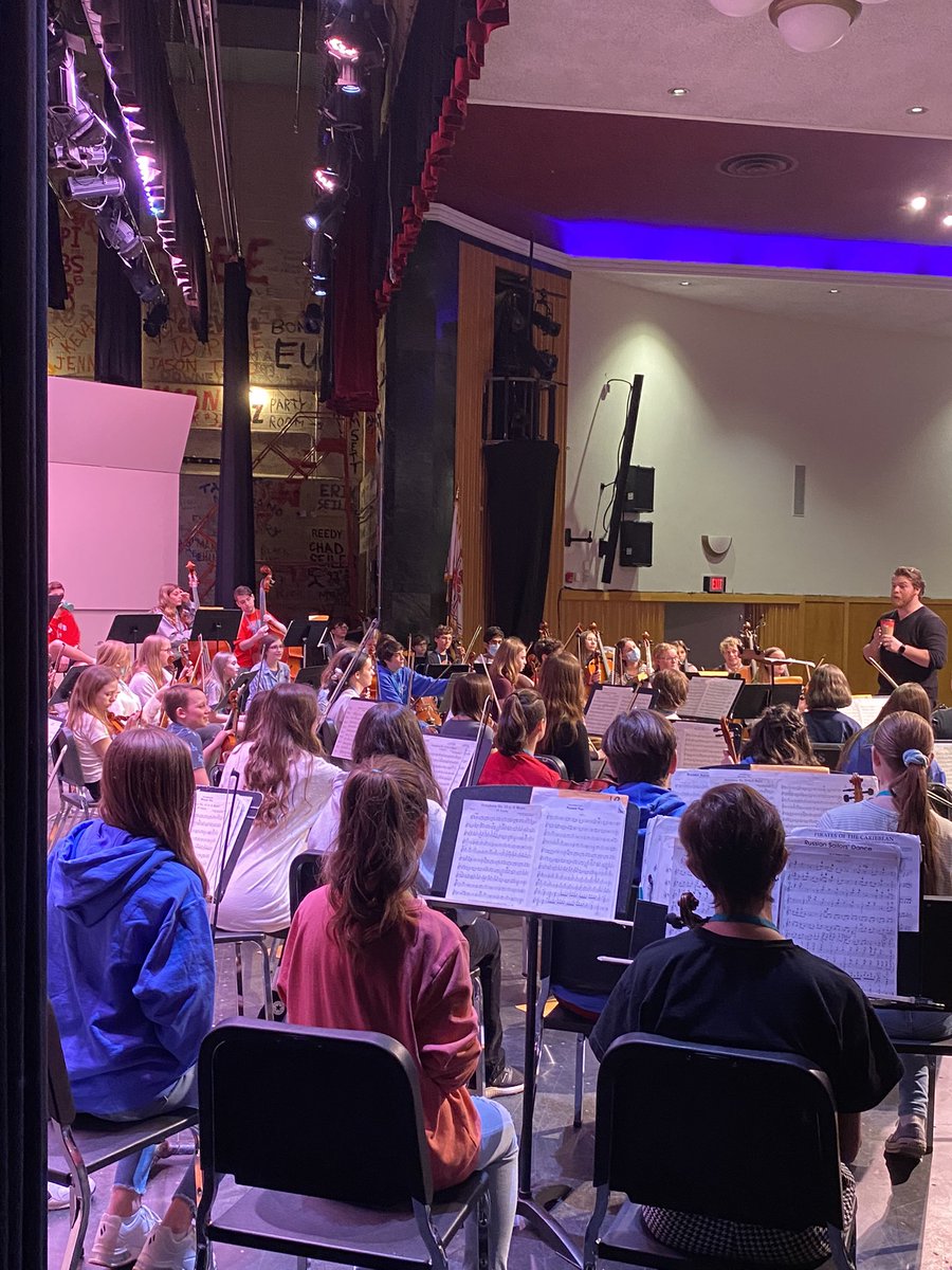 That’s a wrap for day 1 of <a href="/ECMEA/">ECMEA</a> the 2022 JH All-County Festival. We had 9 Iroquois musicians in attendance. Students from across the county will perform a concert tomorrow at <a href="/LCSDMusic/">Lancaster Music</a> after only a few hours of rehearsal together.