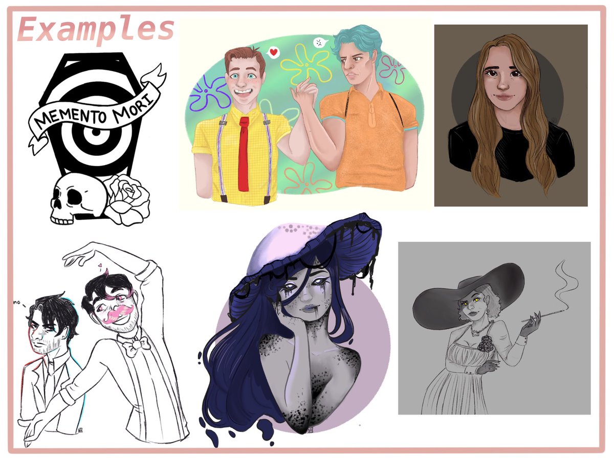 Howlatthestars's tweet photo. Well! Here I am! I’m finally opening up commissions! Please feel free to DM me with any questions and inquiries, and I’ll be happy to work something out with you! 🖤 https://t.co/E5aYClZegg