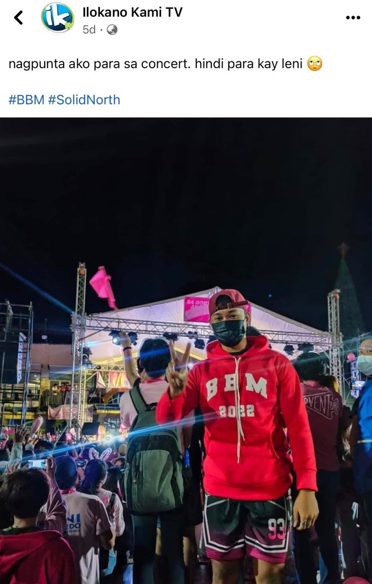 RenHu2's tweet photo. Paala sa mga BBM supporters, Welcome kayo sa mga gimmiks ng mga #KakamPinks. Kahit hindi na kayo magdala ng baon sagot na namin kayo. Mga volunteers kaming lahat so huwag na kayong mahiya, Ok? ☺️💗 ctto sa pix. https://t.co/O4b54fEp4F