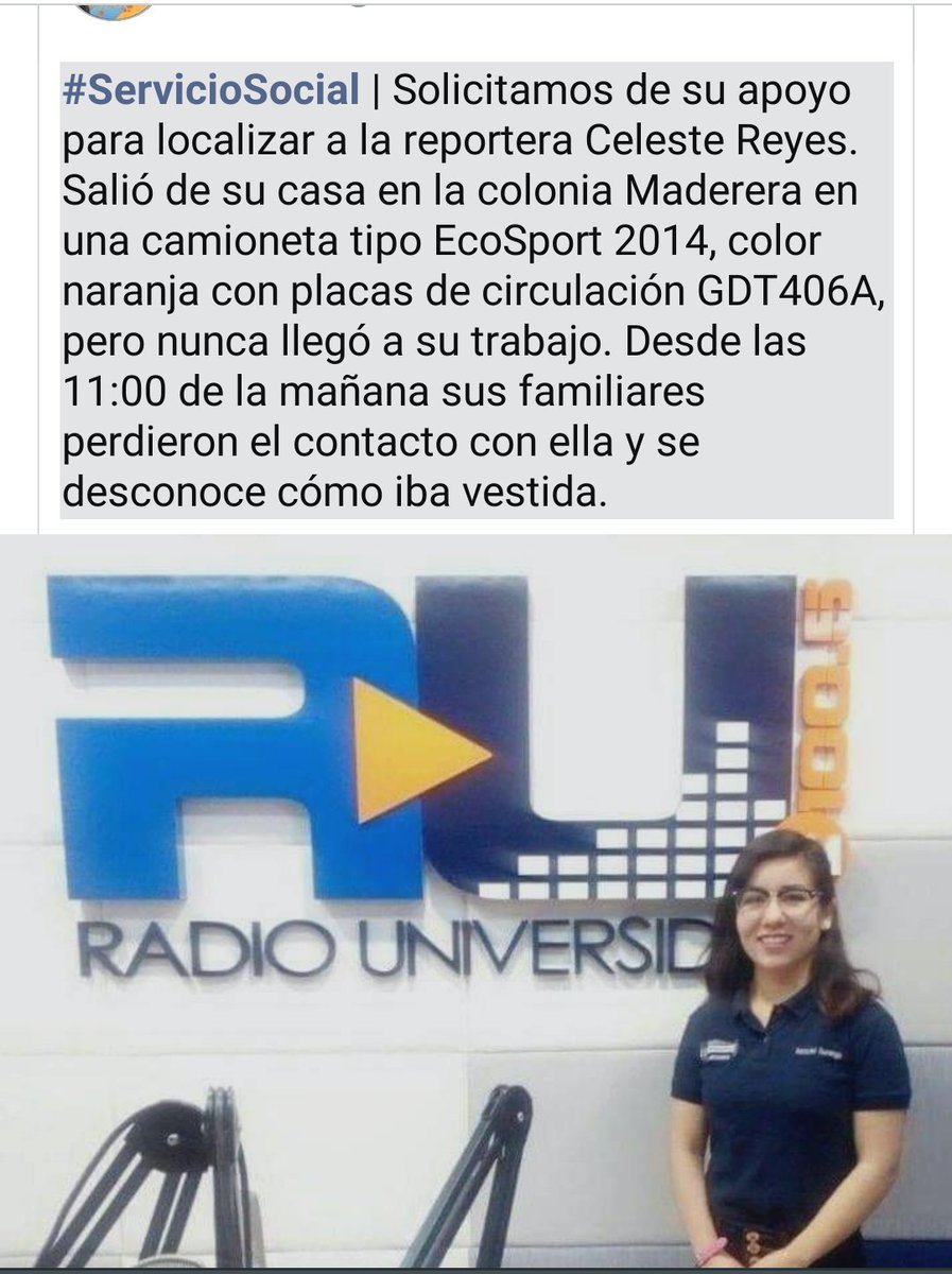 juliocarrillo68's tweet photo. @CarlosLoret @Univ_Opinion @El_Universal_Mx Favor de dar RT, es una #Repotera de #Durango https://t.co/g07l8rH57L