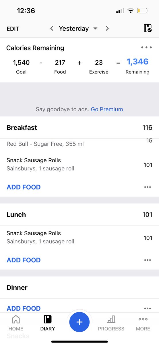 Ivyyy420's tweet photo. it’s a good day to be alive ✌🏻
217Kcals today
#edtwt #edtwtdiet #mfp #caloriecontrol #ana https://t.co/VC44EITo4o