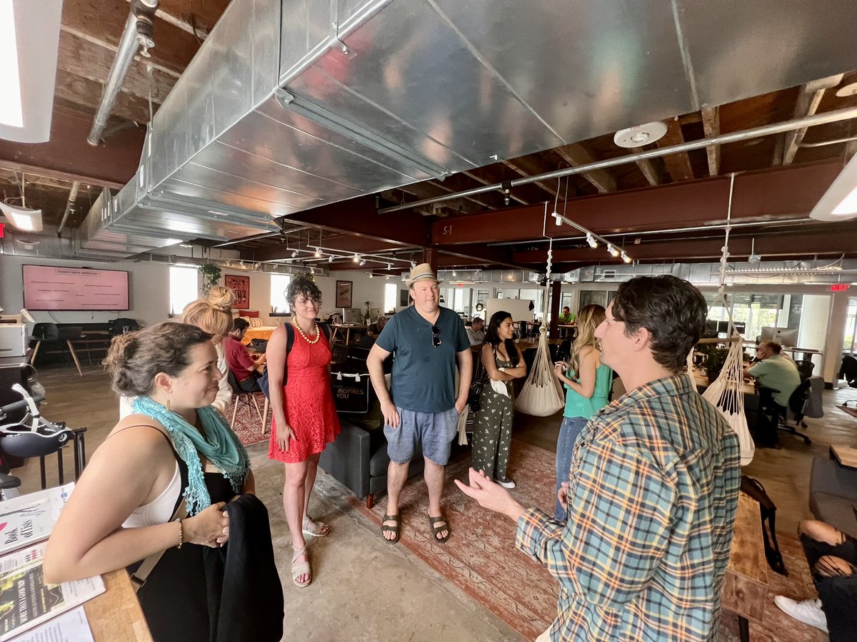 placemakingus's tweet photo. Gathered the #PlacemakingWPB community as part of the #PlacemakingFL tour thanks to @DowntownWPB.

@PlacemakingX #placemaking https://t.co/R74ygcYy8N