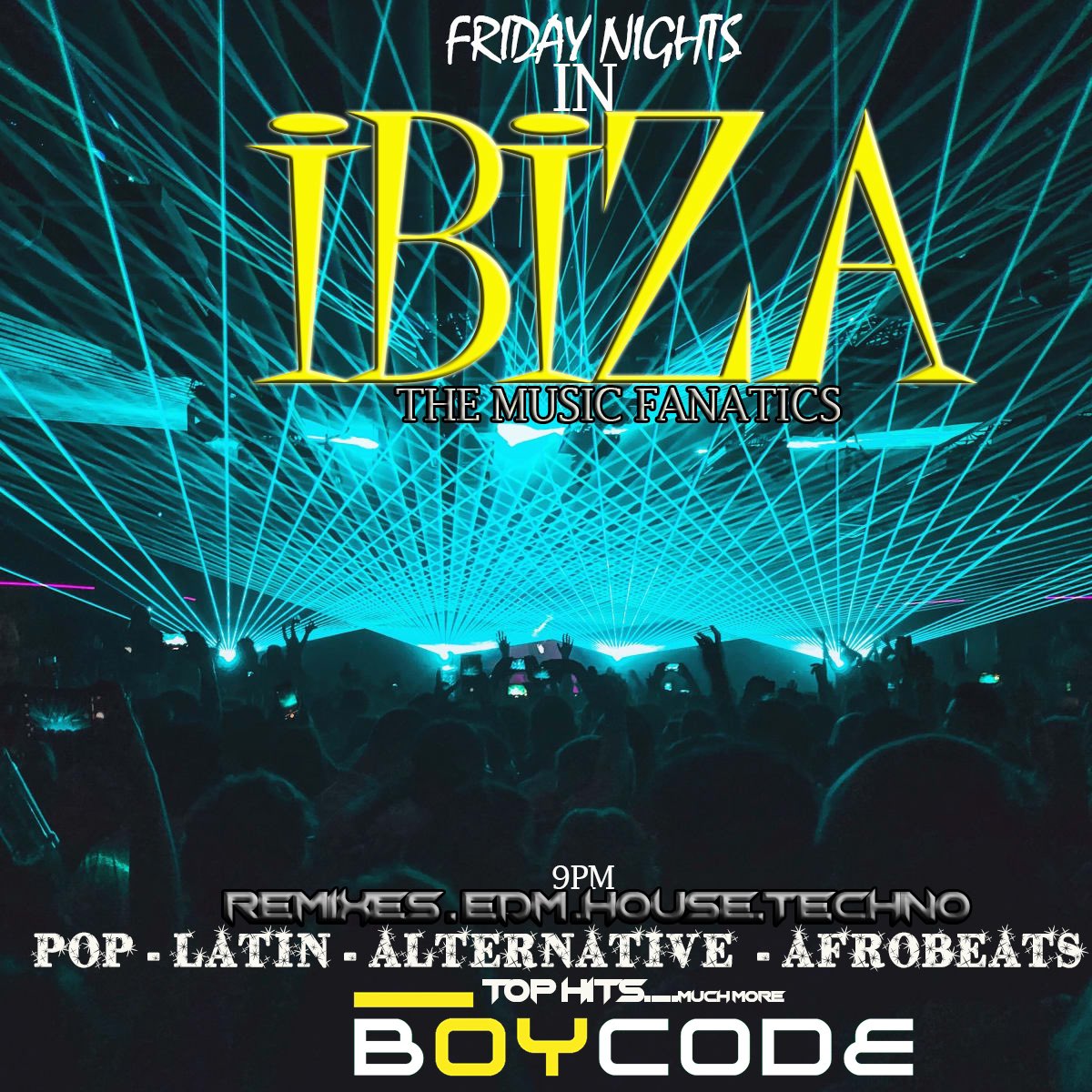 BOYCODETT's tweet photo. A Friday night Ibiza vibe is loading #FridayVibes #boycode https://t.co/zMcphcK9ER