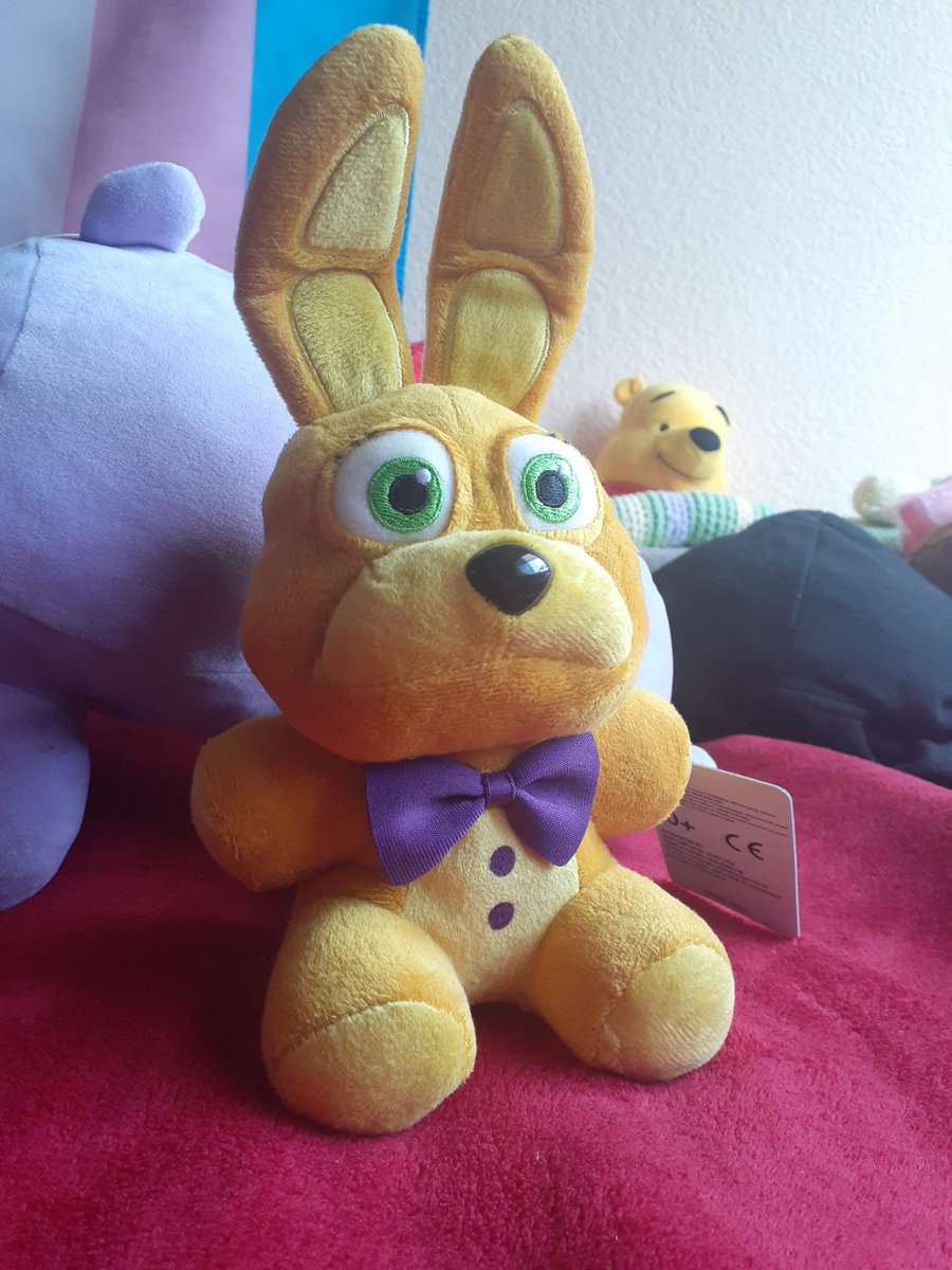 ClownTutorials's tweet image. Completely forgot to show off my newest plush. My collection is nearly complete. I'm still hoping to get Golden Freddy and Springtrap someday.
