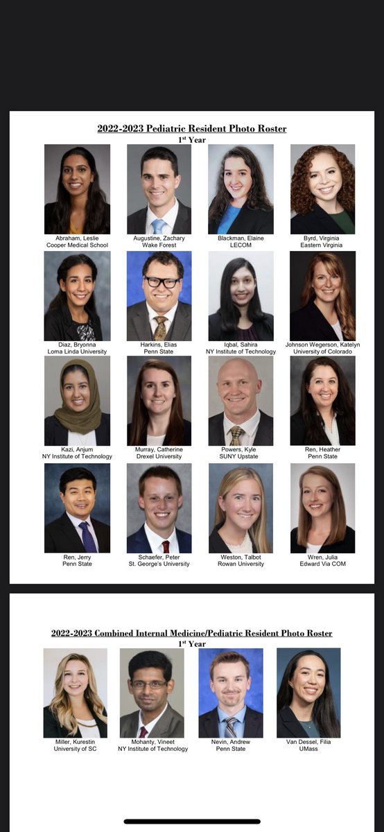 aaronshedlockmd's tweet photo. So excited to welcome the newest incoming #WeArePSUPeds Residents! Congrats to all of @FuturePedsRes for realizing your dreams! #pedsmatch2022 @PennStateGME https://t.co/sx0tCHngaT