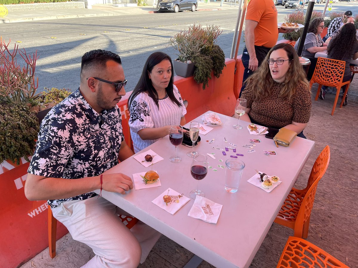 cuelosangeles's tweet photo. Our #CUELA social has been so much fun! Thank you to all who came out and enjoyed some nice snacks and drinks! Please make sure to connect with us! https://t.co/fuxvkoVpej