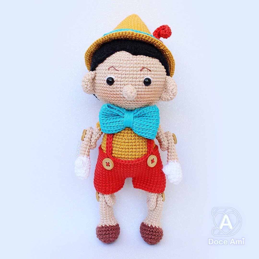 doceami's tweet image. Pinocchio ❤️💛💙
Pattern by Aquariwool, made by @doceami ~ Instagram.com/doceami ~ #doceami #aquariwool #pinóquio #pinoquio #pinocchio #bonecopinoquio #pinocchioamigurumi #crochetpinocchio #amigurumi #amigurumis