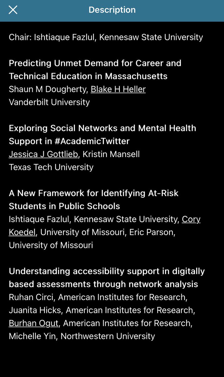 IshtiaqueFazlul's tweet photo. Chairing a session on the use of administrative data and network analysis tomorrow at #AEFP2022. Join session 11.09 at 11:45! Looking forward to learning more from @blakehheller @jjgottlieb Cory Koedel and Burgas Ogut
#EconofEd #EdPolicy https://t.co/kAbFfob6Qu