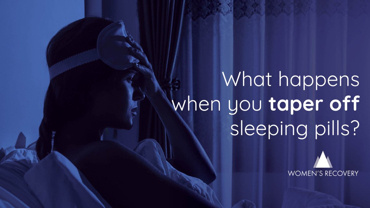 WomensRecovery2's tweet photo. Generally speaking, all tapering routines for sleeping pills involve a gradual reduction of your intake. Your doctor will oversee this process. Eventually, you won't take the medication in question at all. https://t.co/rLlnf0DP3D https://t.co/8Je257nwIA