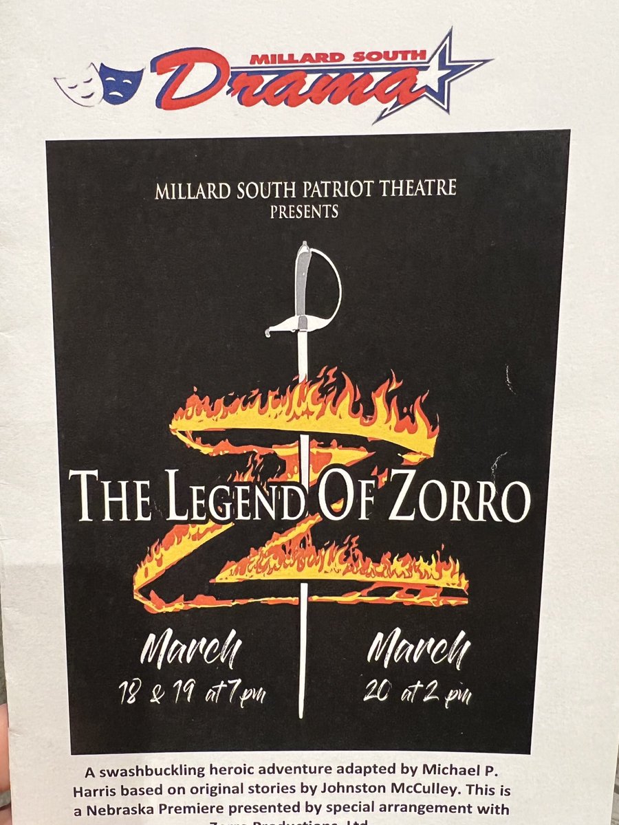 Intermission! Fun show ⁦<a href="/MSHS_Drama/">MSHS Drama🎭</a>⁩! Can’t wait to see if Don Diego marries Rosalita Pulido… ⁦⁦<a href="/MPS2Ed/">MPS Secondary Ed</a>⁩  ⁦<a href="/TonyWeers/">Tony weers</a>⁩