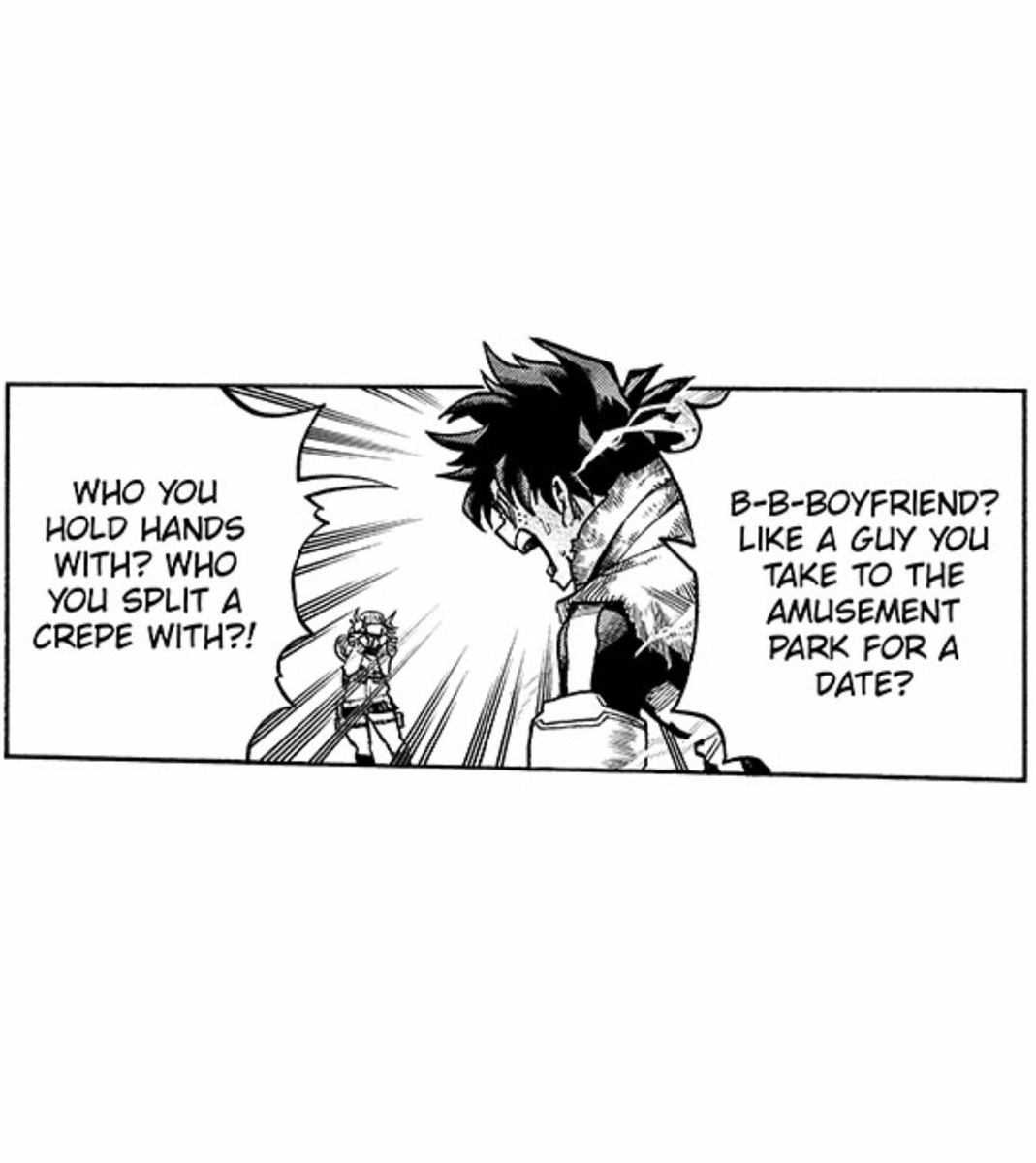 Ah yes, a boyfriend...someone you hold hands with....lots to think about.... 