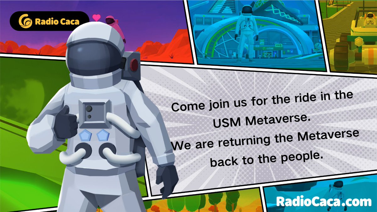 RACA_3's tweet photo. Get ready for the next adventure into Web 3.0 

#RACA #Web3 #AstronautApproved #Metaverse #USMverse https://t.co/dURsCqYzb6