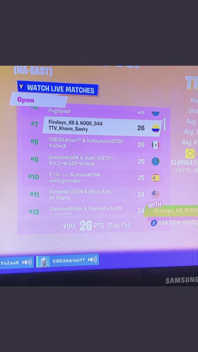 zeth_yo's tweet photo. #Buscoduo #buscoduo
Soy new gen 
120 hz
Good igl o Fragger 
Tengo como 500 de pr

Buco a alguien que no se tiltee
Que sea new gen con monitor de 120 y que sea bueno, qué pueda jugar un 2v1
Pero lo vas importante que no se enoje https://t.co/mMvM4pRH2z