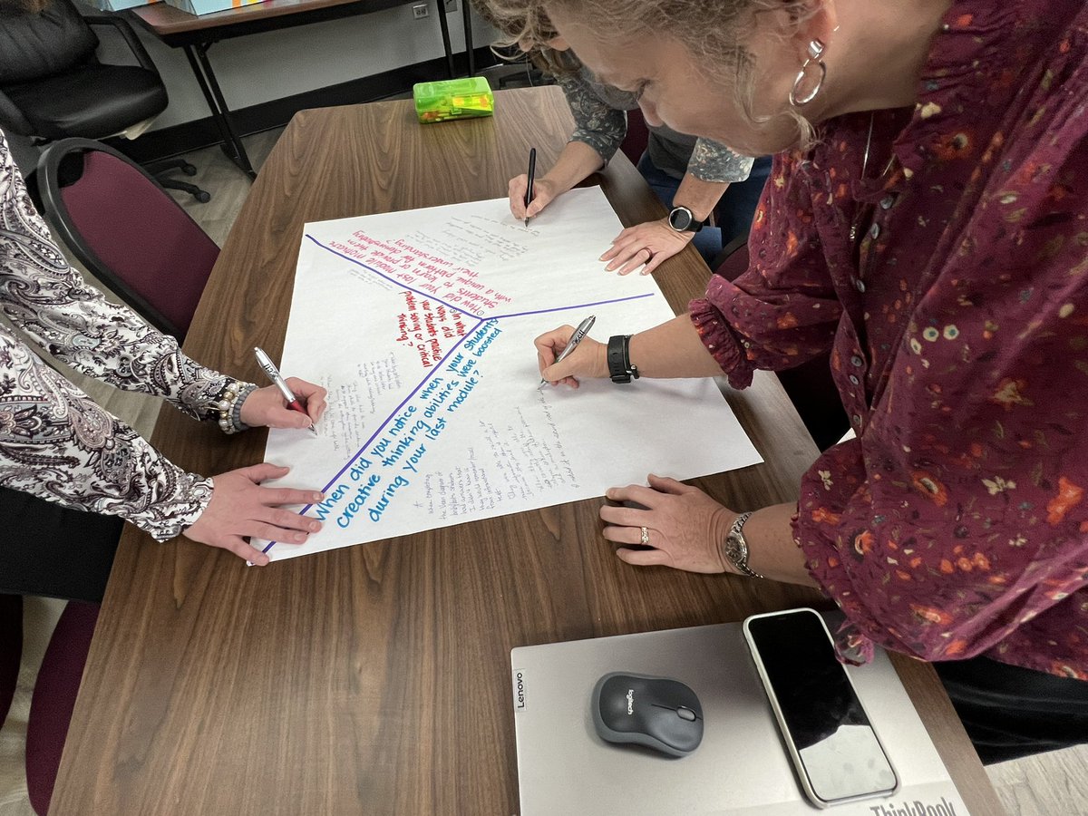 CTLonline's tweet photo. Reflection, new learning, and collaborative planning happened today @PikeCoSchoolsKY #placemat #consensogram #ArtfulReading https://t.co/Yq5BMiIgeo