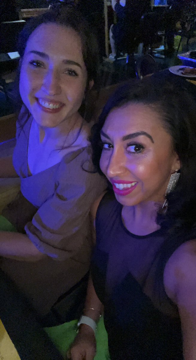 Great night! Dinner and the Arts! Here’s to the Dreamers!!! ✨