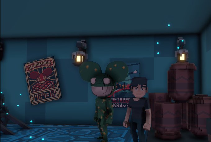 JuneWhittle4's tweet photo. @TheSandboxGame @deadmau5 I just participated in the daily #SandboxAlphaS2Contest for a chance to earn up to 1,000 $SAND! Starting March 17 - Selfie with Deadmau5. Check out my screenshot below!
👇 #SandboxAlphaS2 https://t.co/Jo39qtao26
