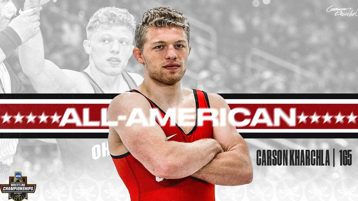 wrestlingbucks's tweet photo. 165 | CALL CONFIRMED, CARSON KHARCHLA IS AN ALL-AMERICAN #GoBucks https://t.co/hXFHTIltgW