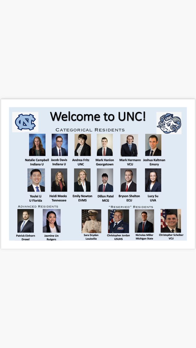 UNC Anesthesiology tweet media