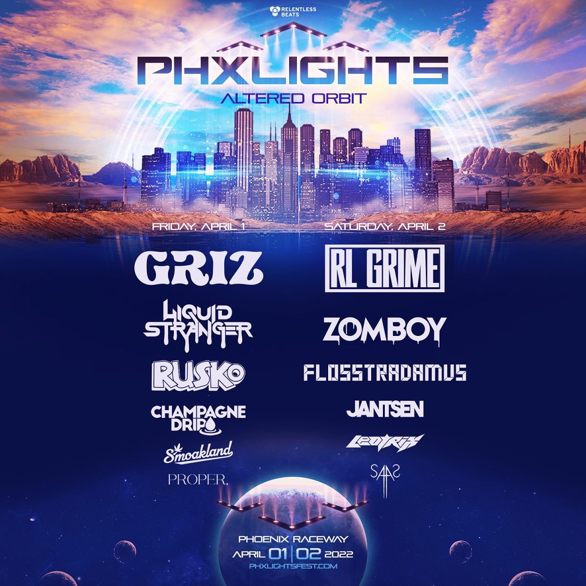Pat_Riot_Music's tweet photo. Stoked to announce I am performing @PHXLightsFest on the @rave_project stage! I’m excited to be apart of #ProjectRave and I’m ready to lay down some 🔊 🔥 house music at the @phoenixraceway ! 🛸 

Promo code: PATRIOT  Ticket prices increase at midnight on Sunday! https://t.co/1p6KYlAjv9