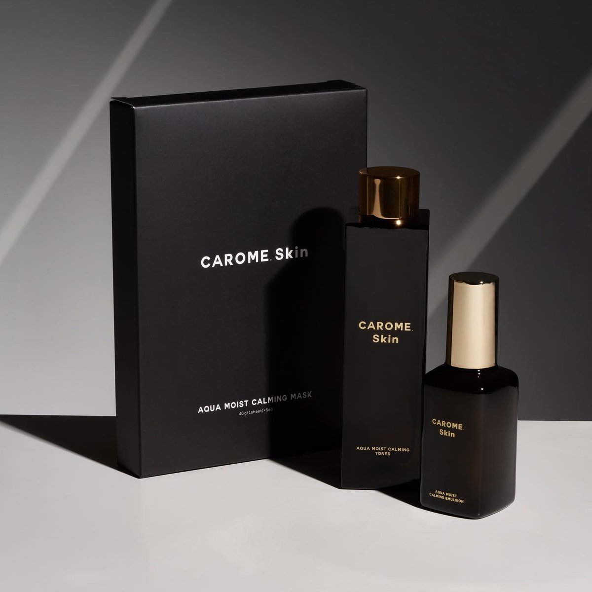 skin 化粧水、乳液 carome