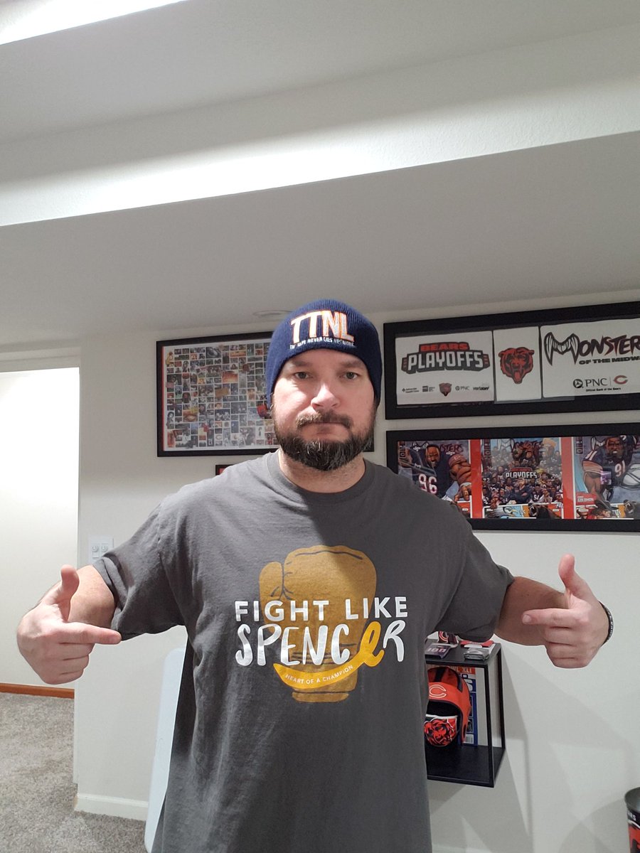 In light of Boss man Spencer, I had to represent! #SpencerStrong #RileyStrong #TTNL #FUCKcancer