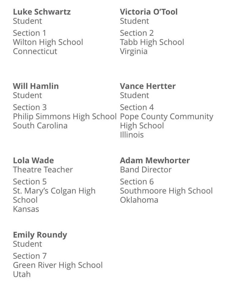 PCHS_Pirates's tweet photo. Vance Hertter was nominated for the IHSA Heart of the Arts Award earlier this year by Mrs Hosfeldt and was chosen by the state of Illinois as the state winner and advanced for the National Award. Vance is the Section 4 Winner which represents IL, IN, IA, WI and MI! Way to go!! https://t.co/eJRy4BuncM