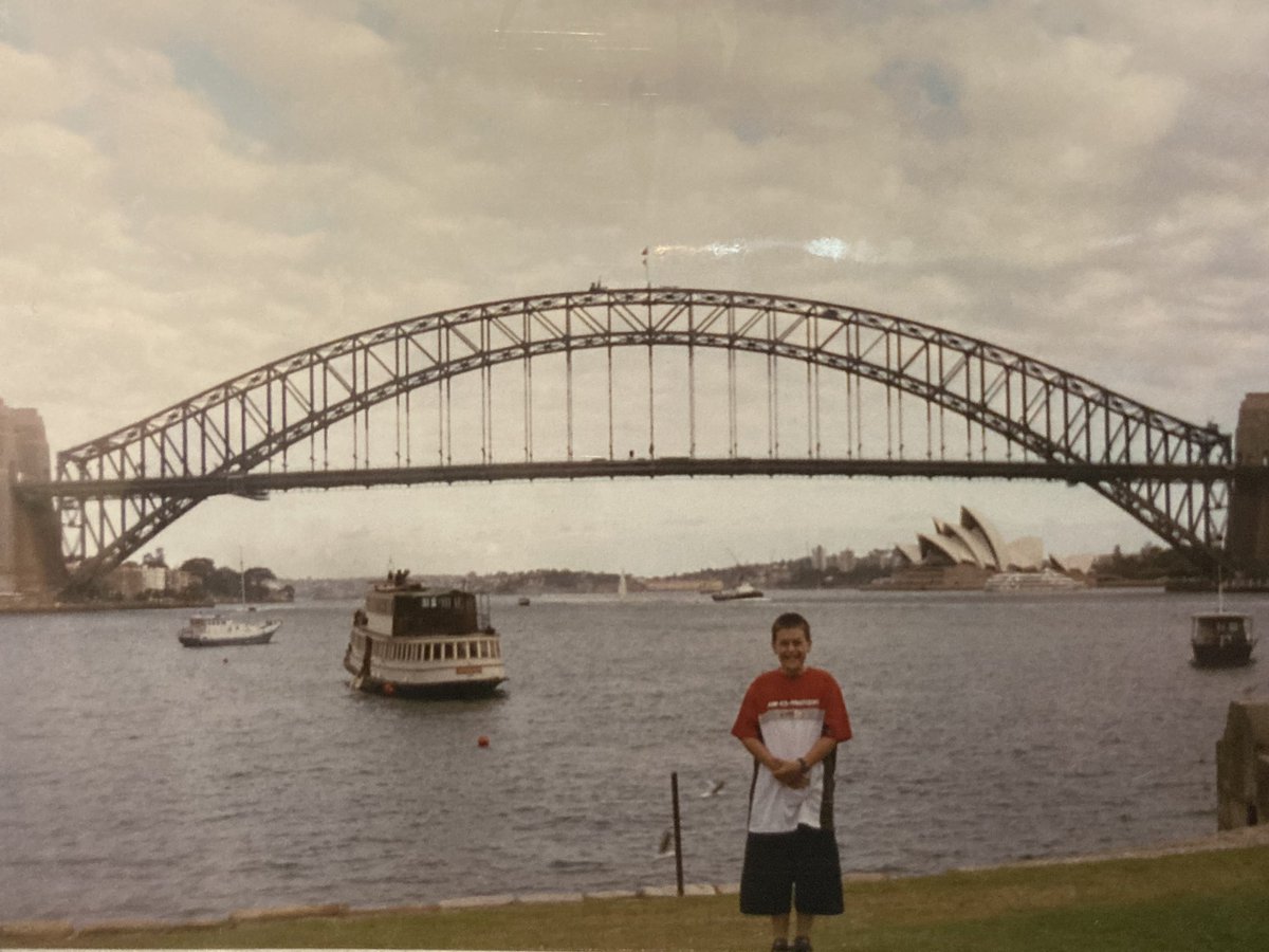 mayermelhem5's tweet photo. Happy 90th Birthday to this spectacular beauty. @TransportforNSW is taking good care of you. Over 500 m, it’s the longest single span from all @SpanningBridges in #Australia. Inspiring many, like that little enthusiastic kid, to peruse engineering &amp; even get a PhD in #bridges. https://t.co/sLZHivfxc1