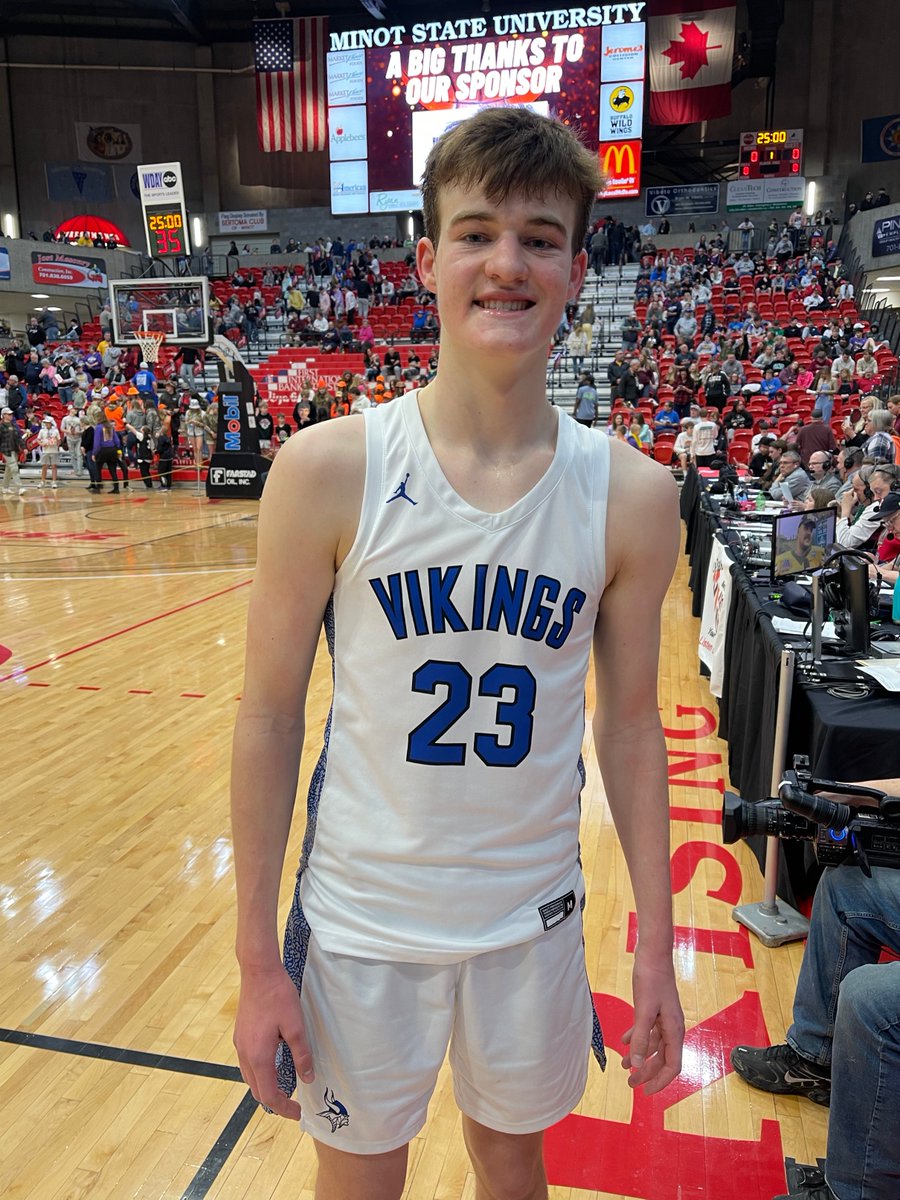 NetworkPsp's tweet photo. 🚨🚨🏀 You can feel like Max when you go to @SportClips where you can have the MVP Experience!

Our @SportClips MVP of the Game was Maxell McQuillan!

Congrats to Max &amp; the Kindred Vikings!

#NDPreps #NDClassB @NDHSAA #ItsGameDay #PSPNetwork https://t.co/iuHw64VZI5
