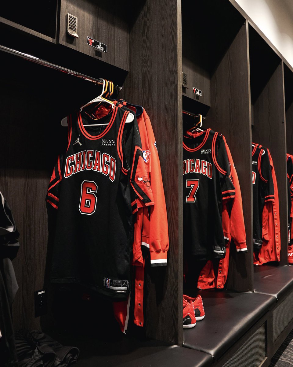 Chicago Bulls on X: The attire tonight is black.   / X