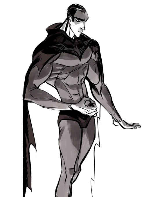 Take two. #Batman #brucewayne #characterdesign #FanArtFriday #dccomics 