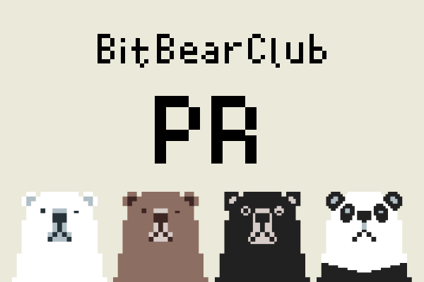BitBearPromoter's tweet photo. 【🐻 #BitBearClub PR 🐻】2022.03.19

ミナサン☀️GM

🖼️ NFT関連の宣伝など
リプ欄自由に使てください🙌
気まぐれリプ&amp;💗します👍

今日は土曜日！お掃除終わらせたら
NFT制作活動ガンバリマス🐻🐻‍❄️🐼💪

👇【Let's PR】👇

#NFTJapan #NFT宣伝枠 #NFT紹介枠 #nftpixelart https://t.co/oR6S1BoB0w