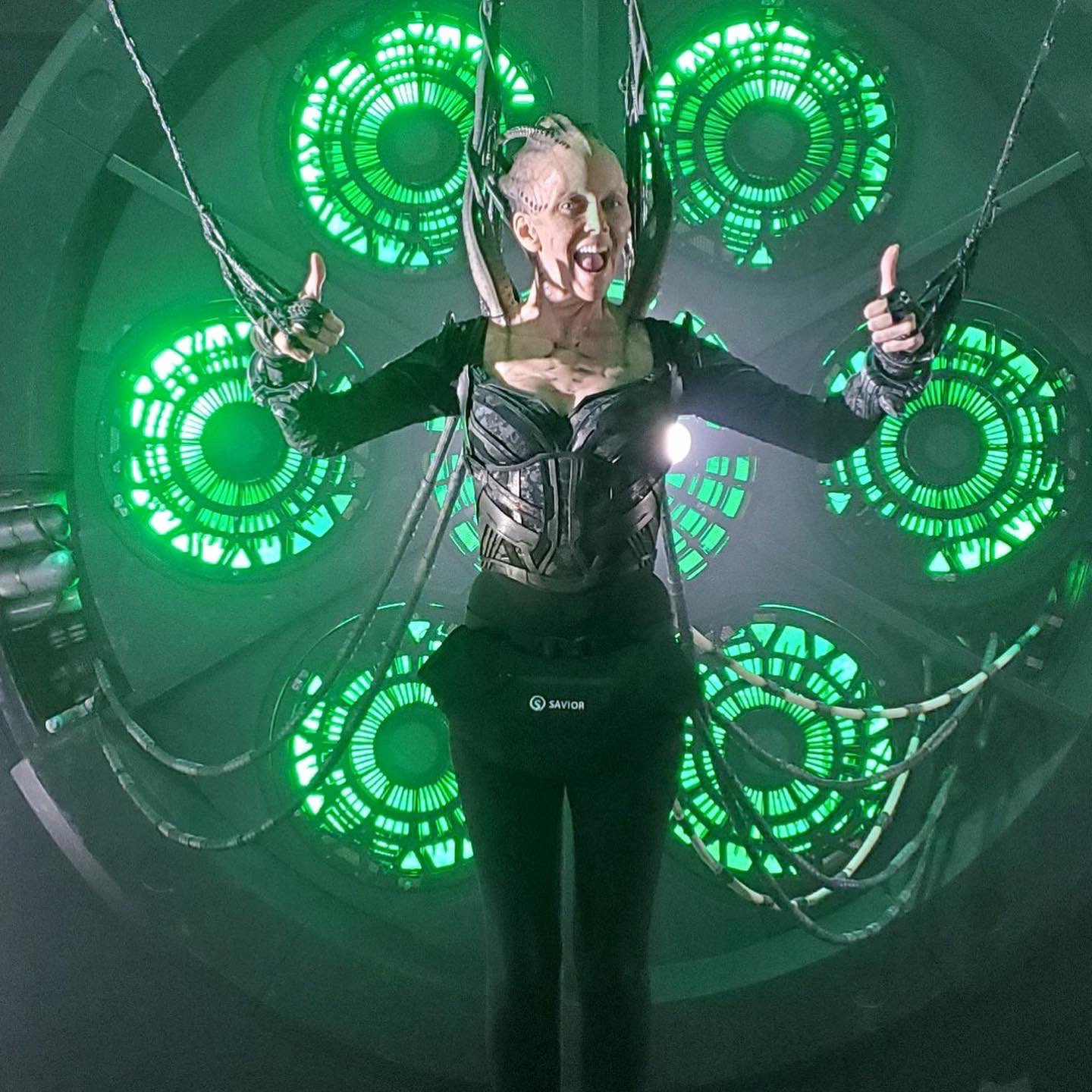 Annie Wersching Not Gonna Lie We Had A Blast Making Episode 3 Of Startrekpicard Bq Had Some Fun Too Directed Masterfully By The Time Traveling Leakthompson Also How Amazing