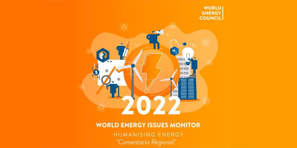 WEC_Chile's tweet photo. Ya está disponible el comentario regional #Latam del #IssuesMonitor 2022 de @WECouncil. Agradecemos a @kiumarz de @CNE_Chile por sus aportes.
Lee todo el contenido de este documento fundamental para el sector energético global:
🔗https://t.co/zWJhfwYT9j
#HumanisingEnergy https://t.co/0IP7X7eoeE