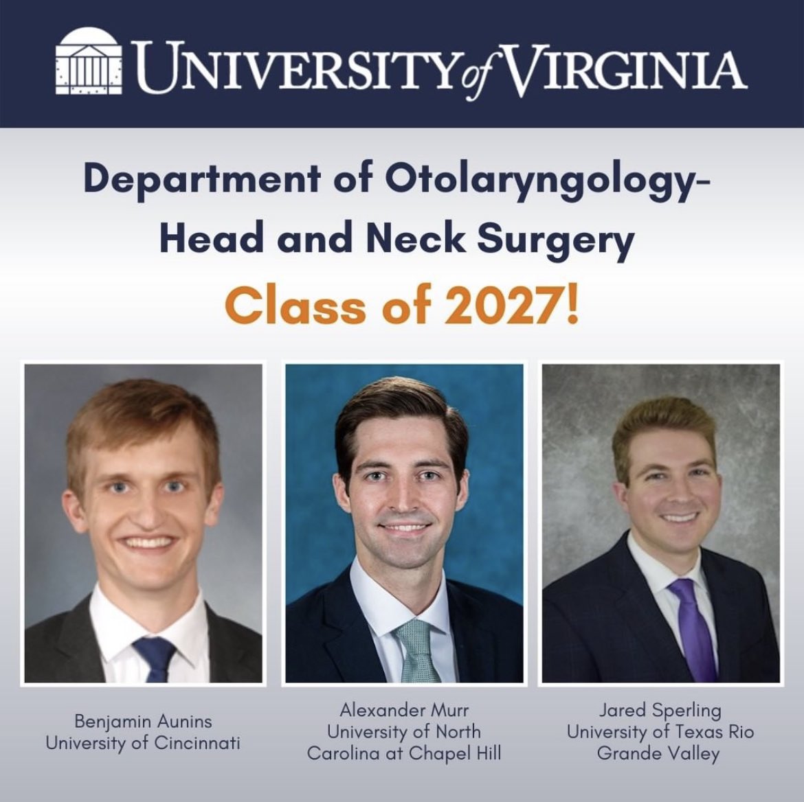 uvaotohns's tweet photo. Welcome to the @uvaotohns family! We are looking forward to the next five-ish years with you all. https://t.co/sqmxb0cZVx