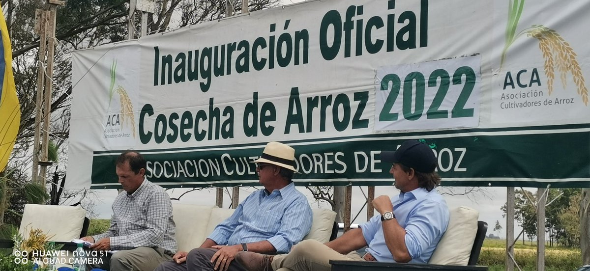 MarceloLemes73's tweet photo. ... Departamento de Cerro Largo, Río Branco... inauguración de la cosecha de arroz 2022!!! Con la presencia de nuestro querido Presidente @LuisLacallePou
@jose_yurramendi https://t.co/VRJFnOLtWy